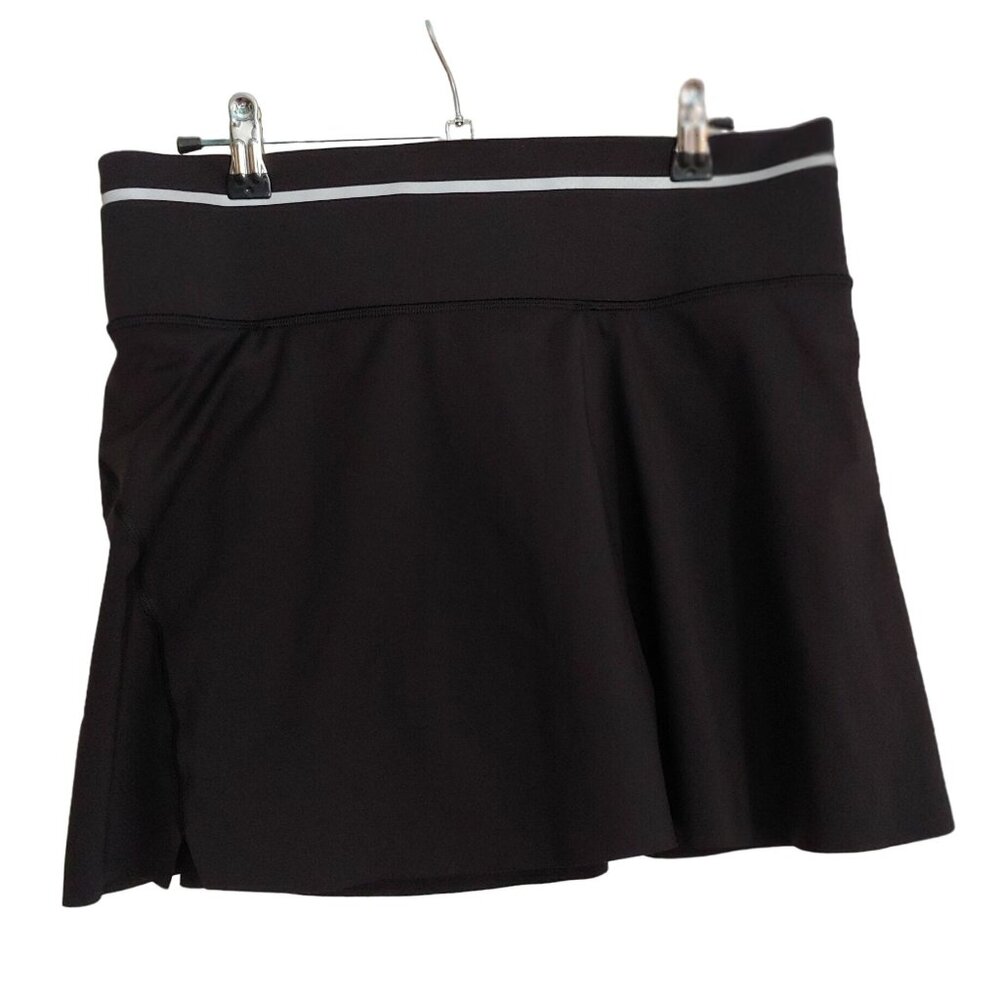 Athleta Black Spandex Tennis Skort M